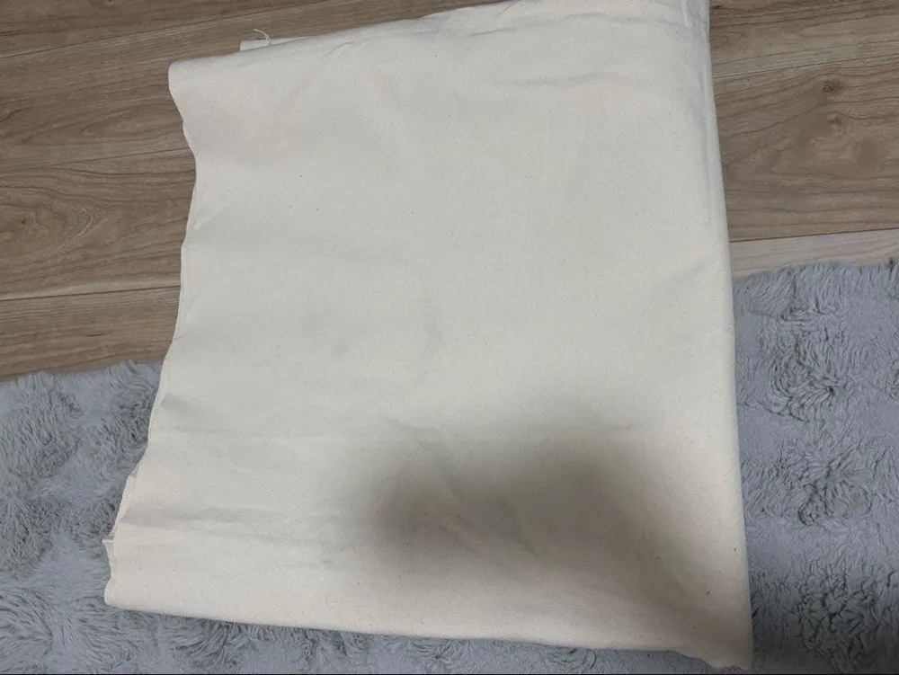 生成帆布 キャンパス生地 ハンドメイド素材 DIY 生地硬め 4メートル