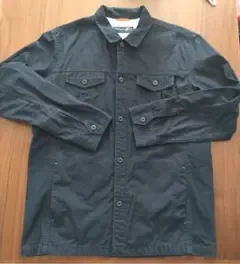 CARIBBEAN JOE 長袖シャツジャケット ネイビー
