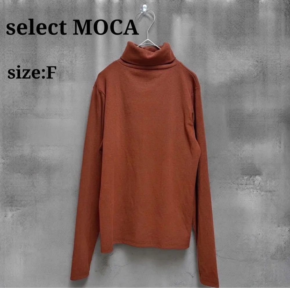 ★select MOCA タートルネック トップス Fサイズ