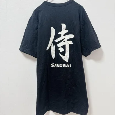 ネクストレベル Tシャツ クルーネック 半袖 プリント L 黒 綿 タウンユース