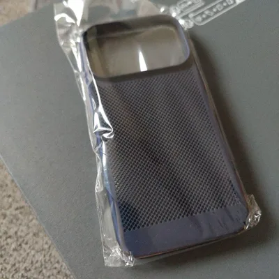 iPhone用ケース メッシュデザイン ネイビ,IPhone 17 promax