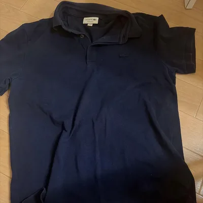LACOSTE ポロシャツ ネイビー REGULAR FIT