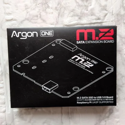 Argon ONE M.2 SATA Expansion Board for Raspberry Pi 4