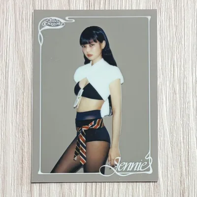 Topps Chrome Jennie ジェニ トレカ #28