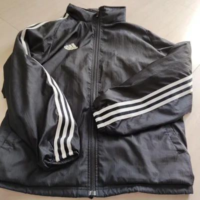 adidas ナイロンジャケット ブラック 黒 Mサイズ#269m