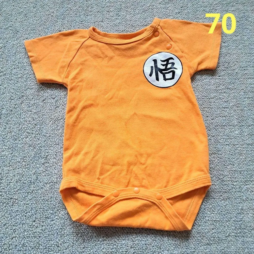 ドラゴンボール 孫悟空 ロンパース 70cm