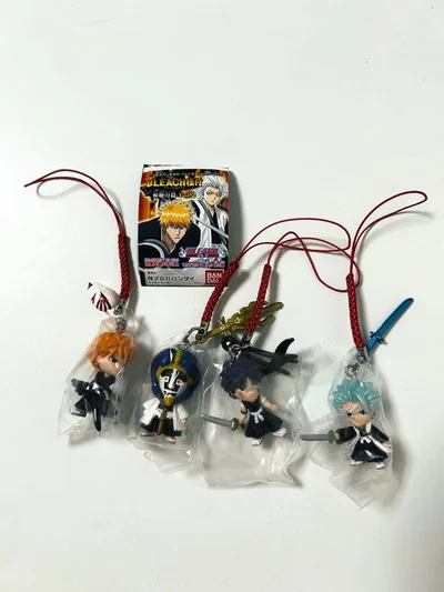 BLEACH ねつけ 斬魄刀篇 Vol.2 ストラップ 4種セット