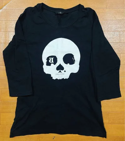 UNDERCOVER ユニクロ 七分丈 Tシャツ カットソー Mサイズ スカル