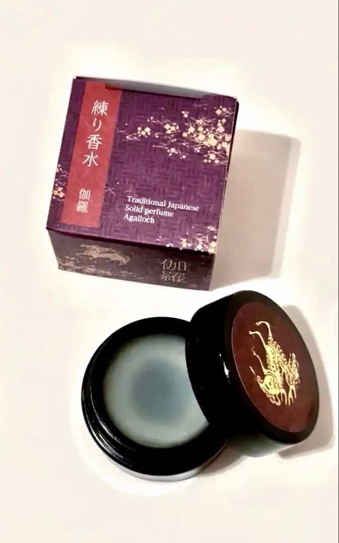 練り香水 伽羅 Japanese Solid Perfume 未使用 8g