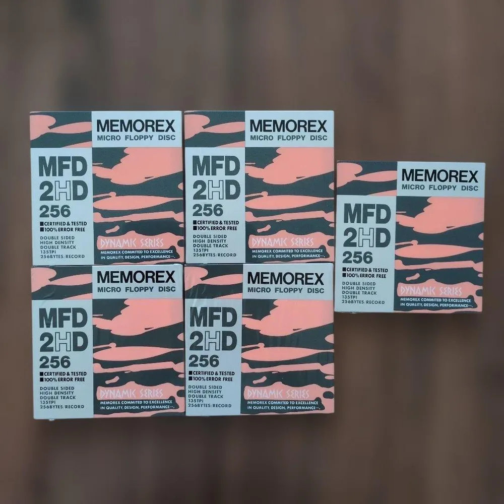 MEMOREX 3.5インチ フロッピーディスク 5枚セット