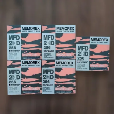 MEMOREX 3.5インチ フロッピーディスク 5枚セット