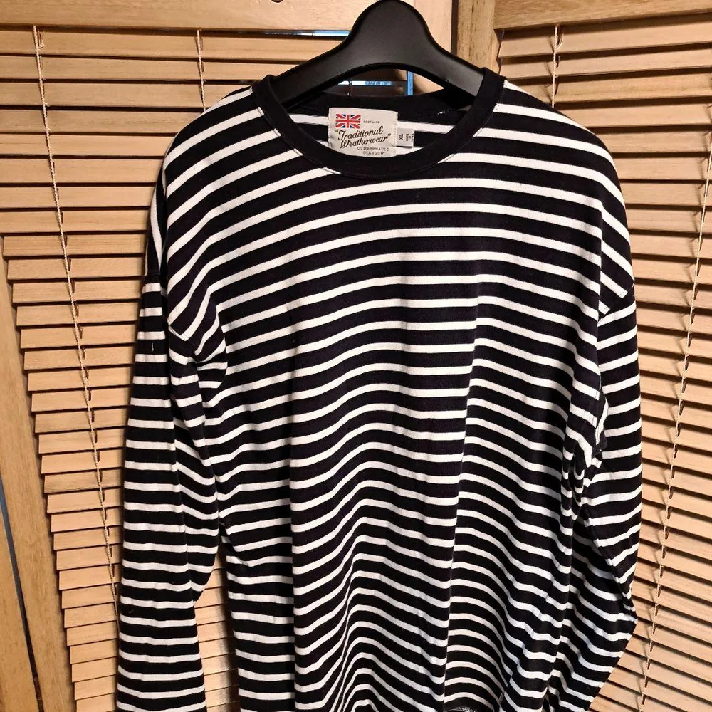 Traditional Weatherwear ボーダー長袖カットソー XL