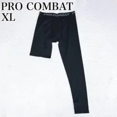タグ付き XL コンプレッションタイツ 左9分丈 右ショート バスケ 黒 メンズ