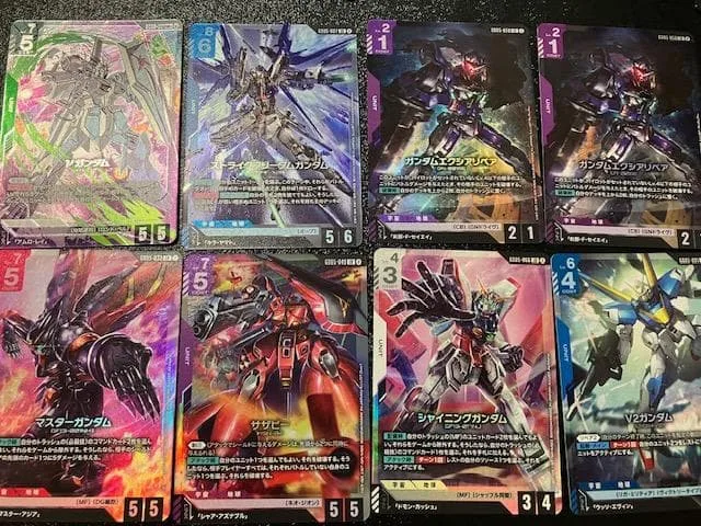 ガンダムカードゲーム LR まとめ売り 8枚セット