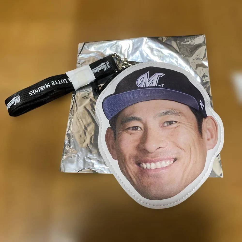 千葉ロッテマリーンズ 荻野貴司 選手 フェイスポーチ