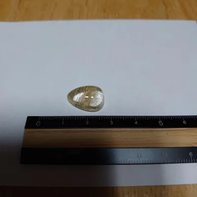 ルチルクォーツ ルース ドロップ型 2.02g