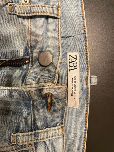 ZARA デニムパンツ ライトブルー EUR36