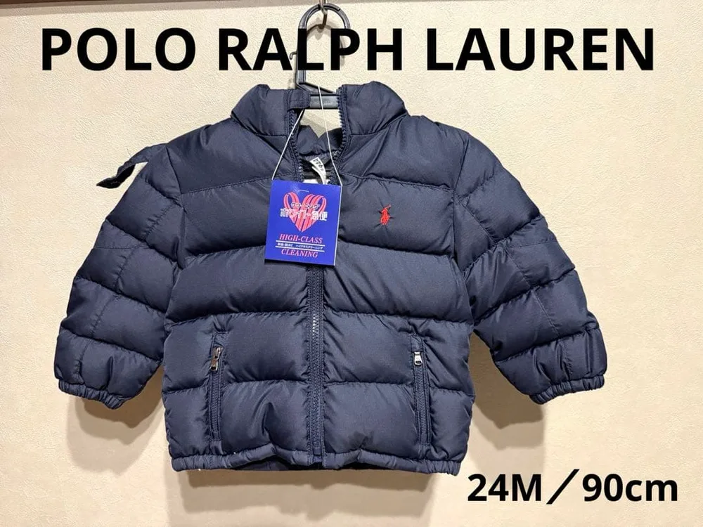 ★美品★【Polo Ralph Laure】ダウンジャケット/24M・90cm