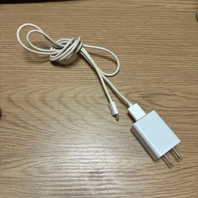 Lightningケーブル 充電器セット ホワイト