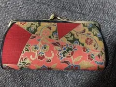 和柄 財布 がま口
