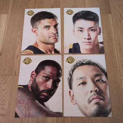 宇都宮ブレックス 選手 ポスター 4枚セット