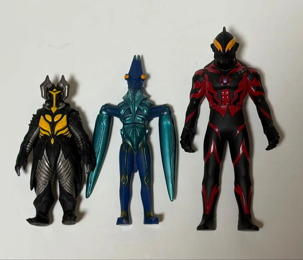 ウルトラマン ソフビ フィギュア 3体