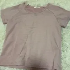 ピンク 半袖 カットソー