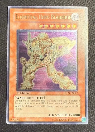 E・HERO エッジマン 英語版 英語 1st レリーフ 遊戯王