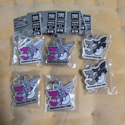 ポケモン メタルチャーム めじるしアクセサリー パルキア ゼクロム ガチャ