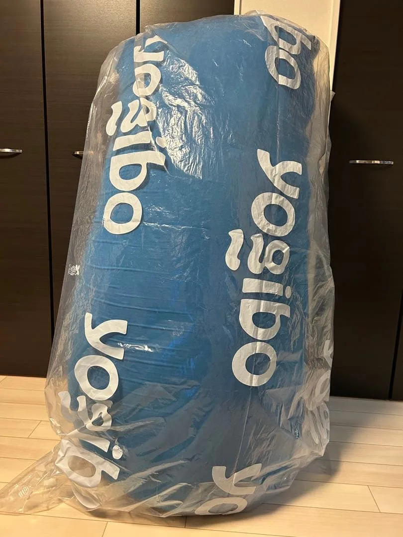 yogibo Max ヨギボーマックス ブルー ビーズ補充済み