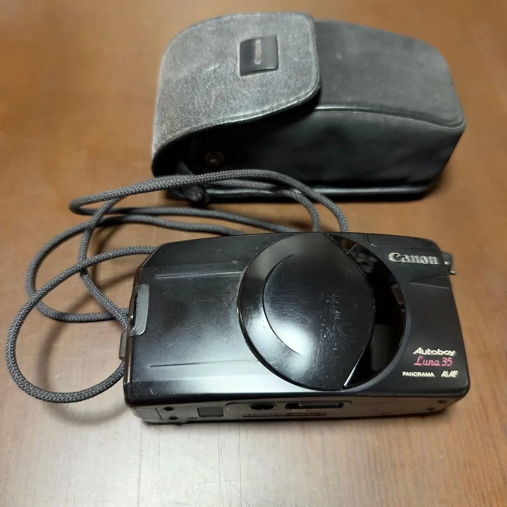 ジャンク canon キャノン autoboy luna35 フィルムカメラ