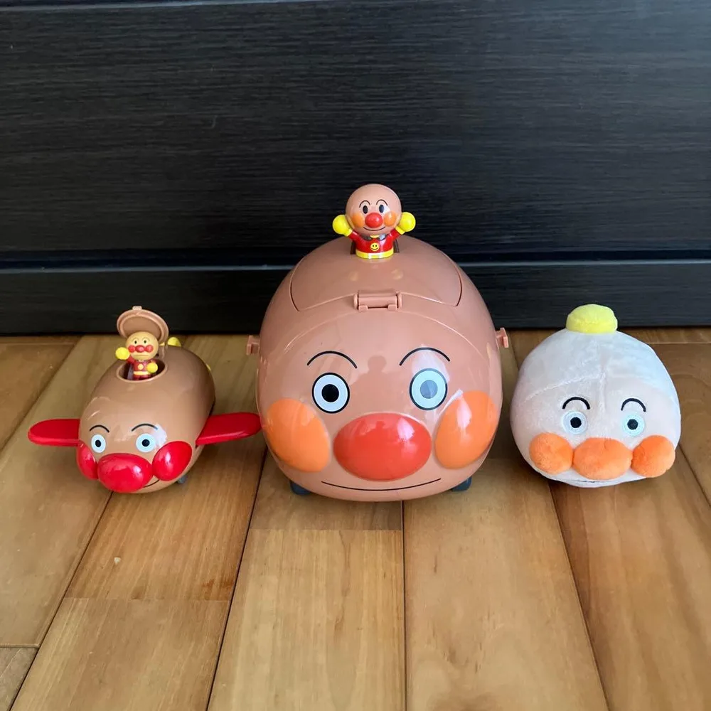 アンパンマン 乗り物おもちゃ 3点セット