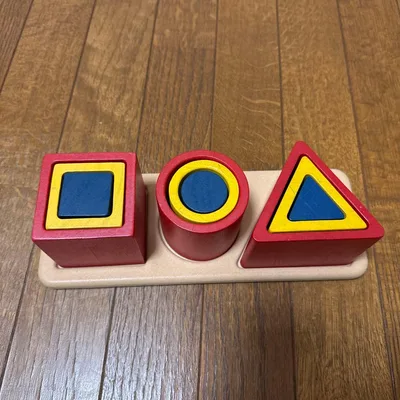 木製知育玩具 入れ子 パズル