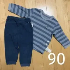 フリースパジャマ ユニクロ ミッキー 90