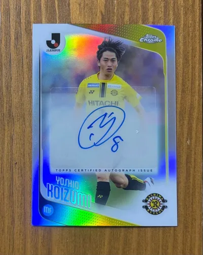 小泉佳穂【直筆サインカード】2026 topps chrome Jリーグ
