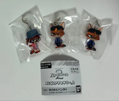 ズートピア2 めじるしアクセサリー ニック 2種セット