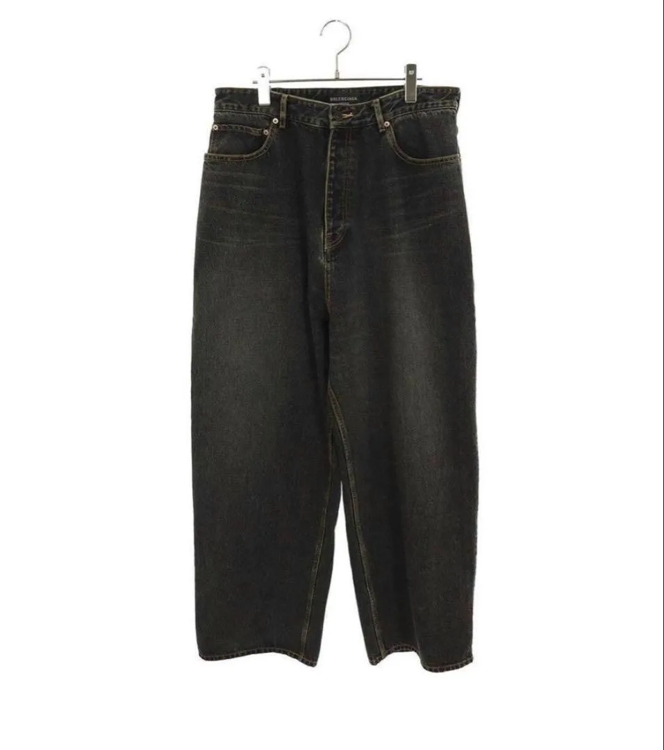 BALENCIAGA デニム バギー 24ss ウォッシュ