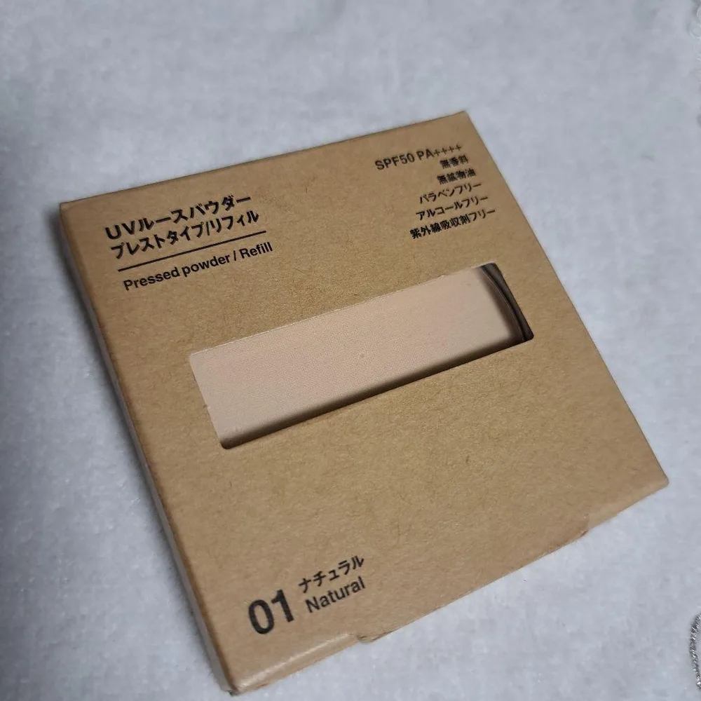 MUJI UVプレストパウダー ナチュラル リフィル