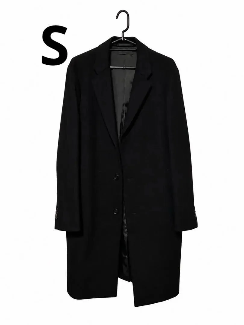 UNIQLO チェスターコート 黒