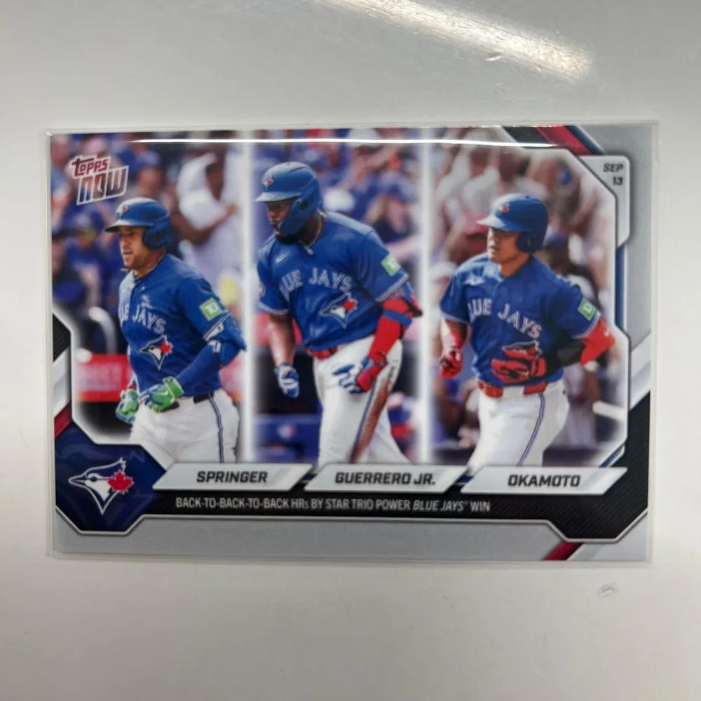 Topps NOW Springer Guerrero Jr. Okamoto