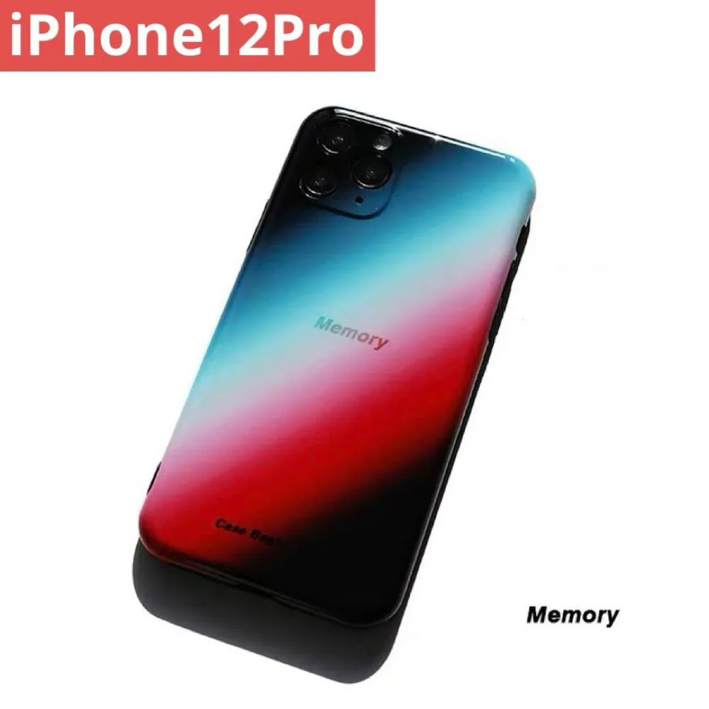 【新品未使用】iPhone12Proケース 黒赤青