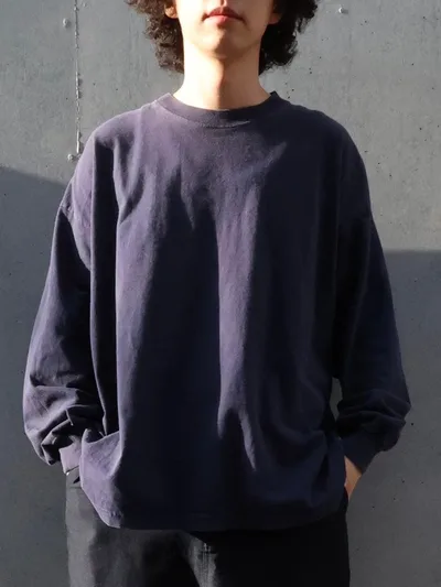 1990s Puritan 長袖 コットン Tシャツ