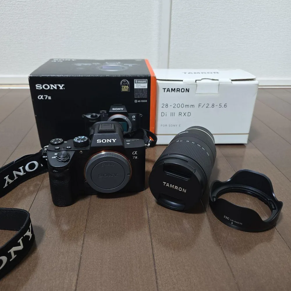 SONY α7III ボディ TAMRON 28-200mm レンズセット