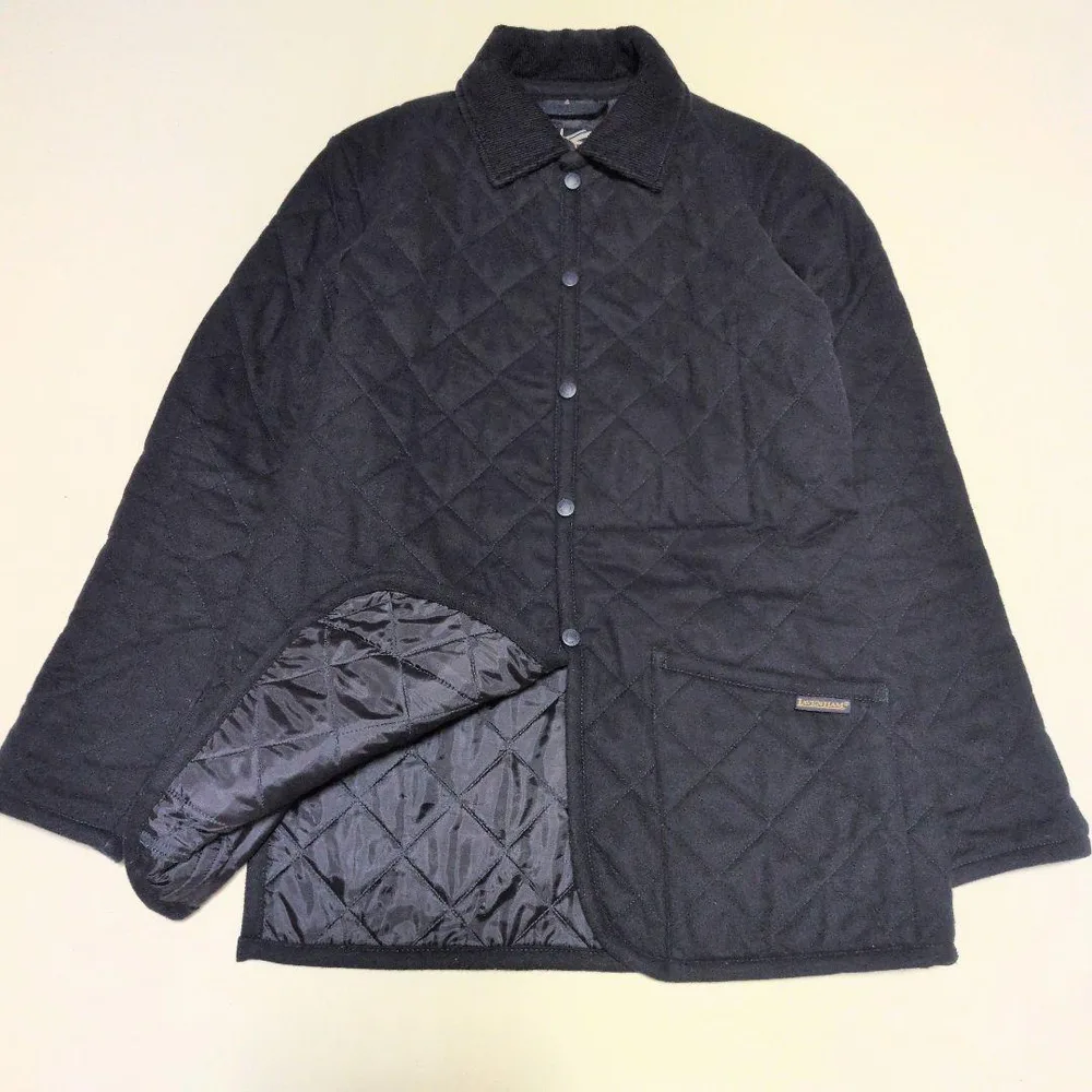 LAVENHAM ウールキルティングジャケット デンハム FLannel