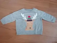 babyGap ベビー ニット セーター トナカイ柄 70cm