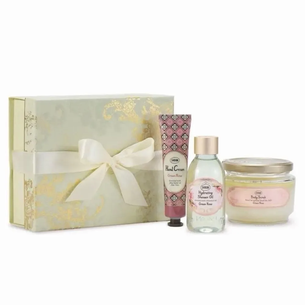 【新品、未使用】SABON サボン スイートボディキット グリーン・ローズ