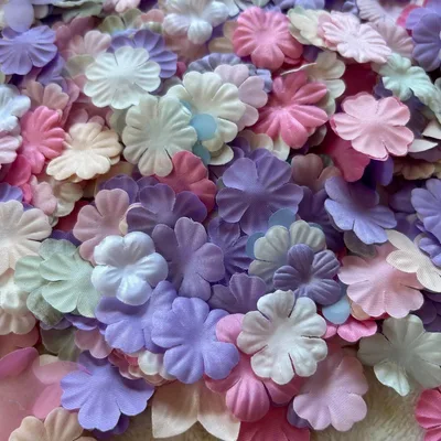 ハンドメイド 手芸 生地 ワッペン パッチ 素材 フラワーモチーフ