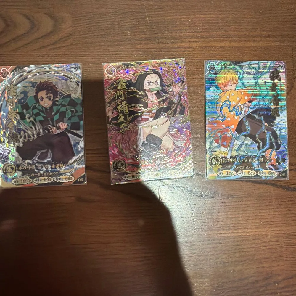 鬼滅の刃 日輪バトルスラッシュ UR 3枚セット