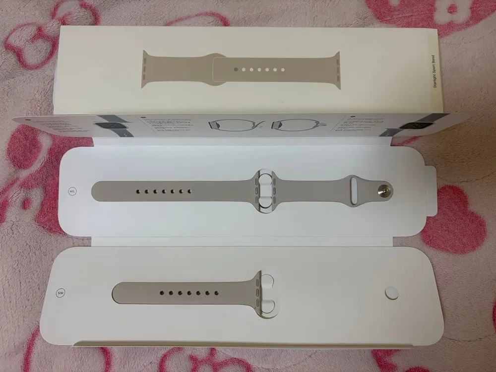 AppleWatch 純正 スポーツバンド スターライト 40mm