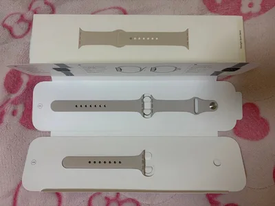 AppleWatch 純正 スポーツバンド スターライト 40mm